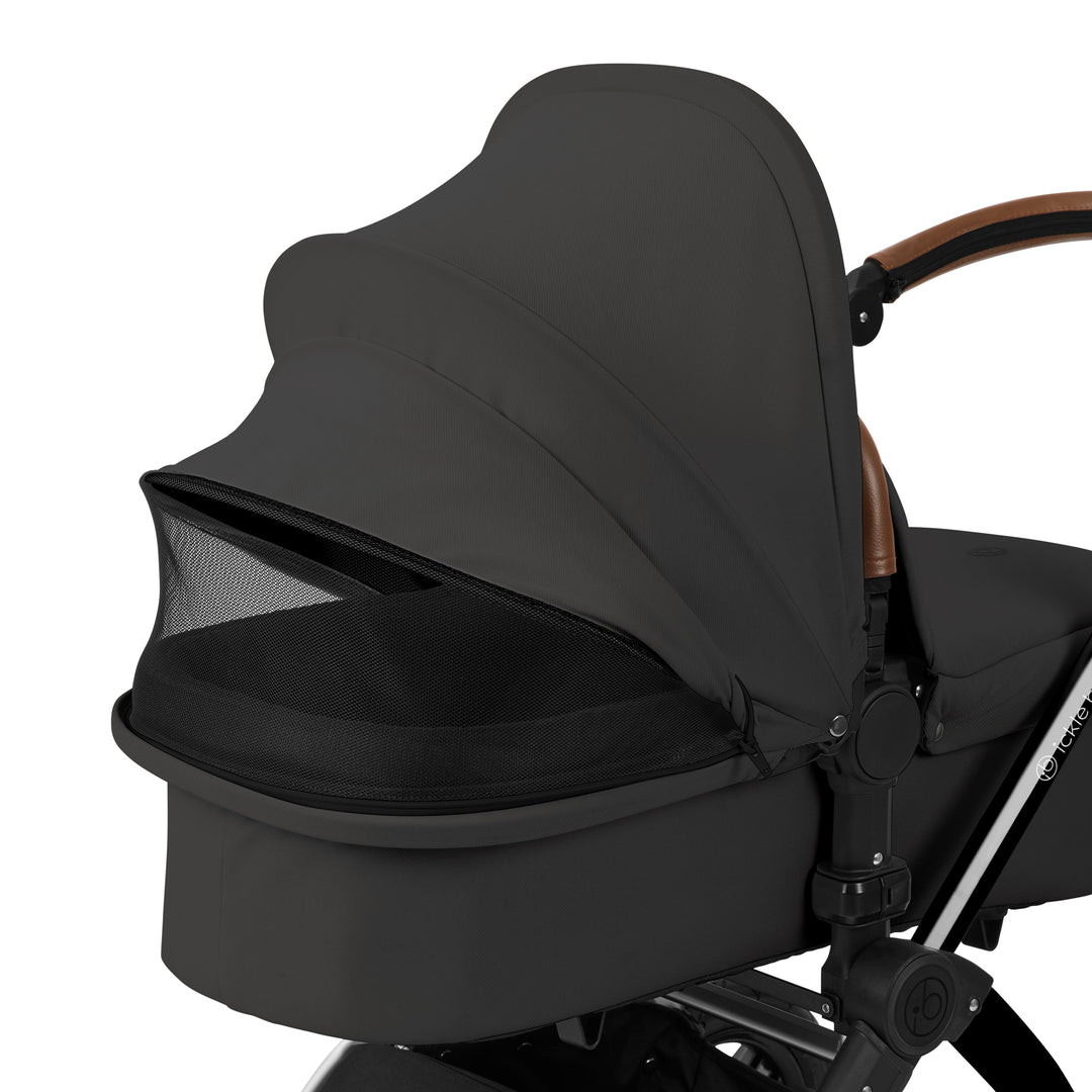 Ickle Bubba Stomp Luxe 12 Piece Maxi-Cosi CabrioFix i-Size Travel System Bundle, Charcoal Grey / Black - image 16