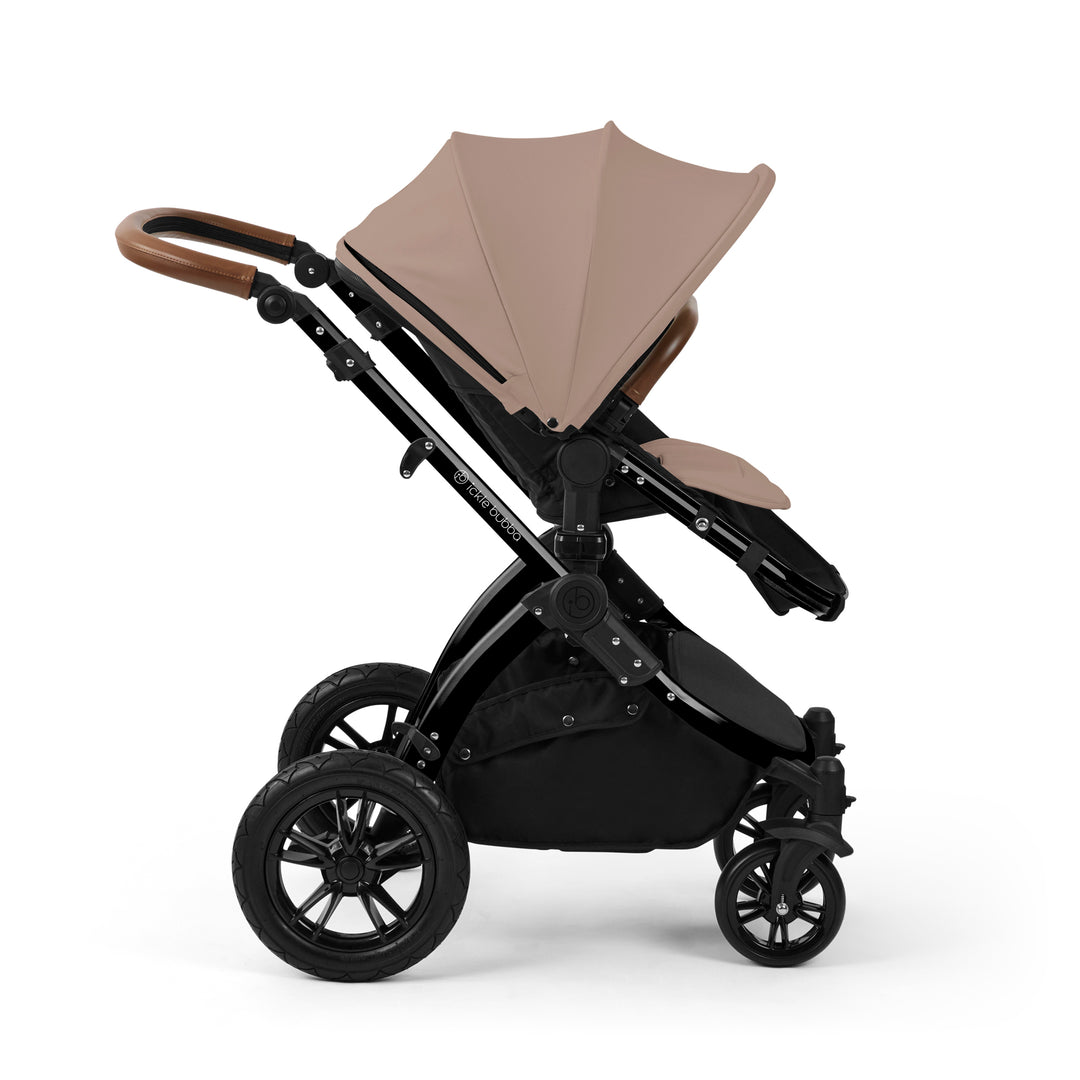 Ickle Bubba Stomp Luxe 12 Piece Maxi-Cosi CabrioFix i-Size Travel System Bundle, Desert / Black - image 7