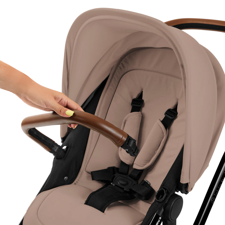 Ickle Bubba Stomp Luxe 12 Piece Maxi-Cosi CabrioFix i-Size Travel System Bundle, Desert / Black - image 17