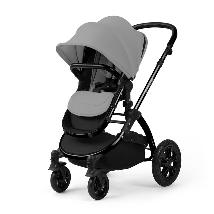 Ickle Bubba Stomp Luxe 12 Piece Maxi-Cosi CabrioFix i-Size Travel System Bundle, Pearl Grey / Black - image 5