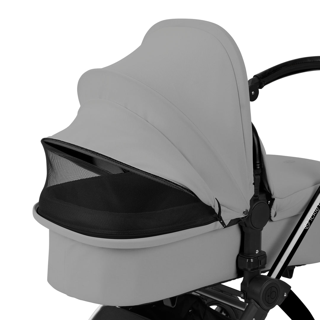 Ickle Bubba Stomp Luxe 12 Piece Maxi-Cosi CabrioFix i-Size Travel System Bundle, Pearl Grey / Black - image 16