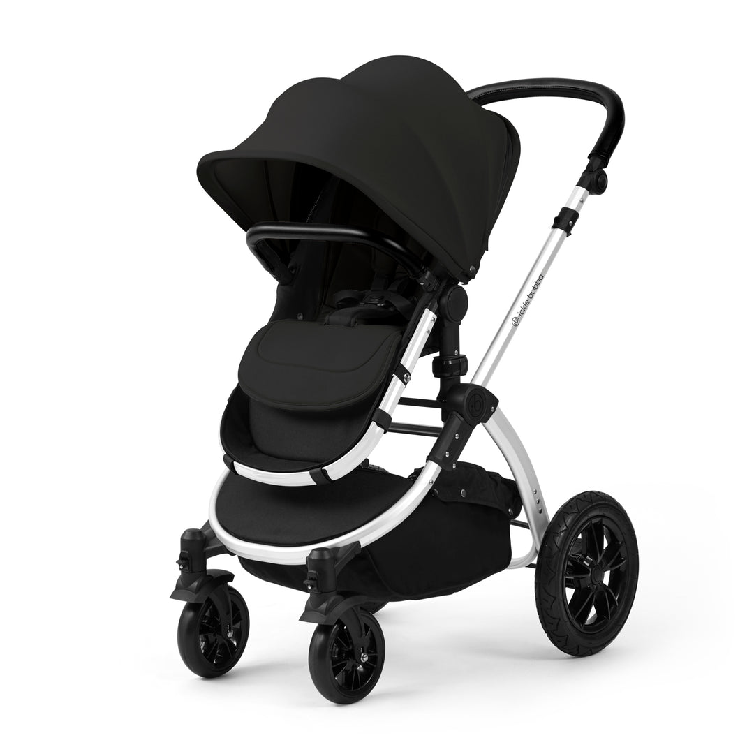 Ickle Bubba Stomp Luxe 12 Piece Maxi-Cosi CabrioFix i-Size Travel System Bundle, Midnight / Silver - image 5