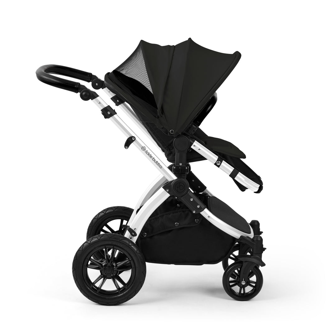 Ickle Bubba Stomp Luxe 12 Piece Maxi-Cosi CabrioFix i-Size Travel System Bundle, Midnight / Silver - image 8