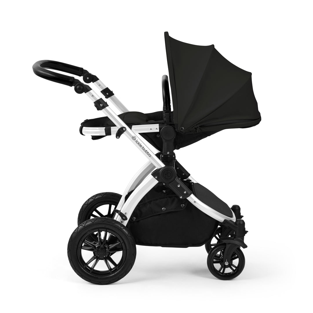 Ickle Bubba Stomp Luxe 12 Piece Maxi-Cosi CabrioFix i-Size Travel System Bundle, Midnight / Silver - image 9