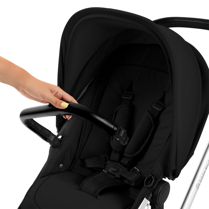 Ickle Bubba Stomp Luxe 12 Piece Maxi-Cosi CabrioFix i-Size Travel System Bundle, Midnight / Silver - image 17