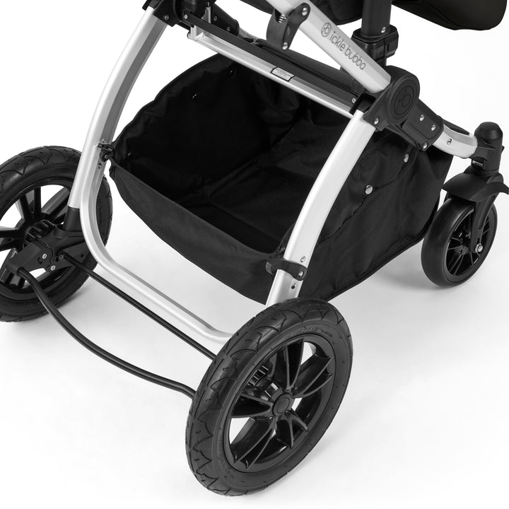Ickle Bubba Stomp Luxe 12 Piece Maxi-Cosi CabrioFix i-Size Travel System Bundle, Midnight / Silver - image 18