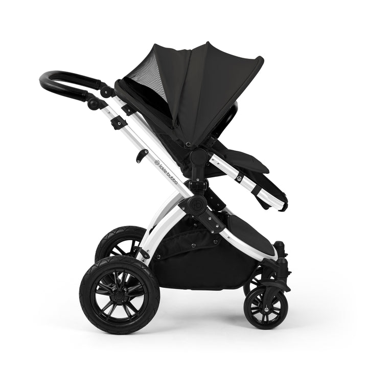 Ickle Bubba Stomp Luxe 12 Piece Maxi-Cosi CabrioFix i-Size Travel System Bundle, Charcoal Grey / Silver - image 8