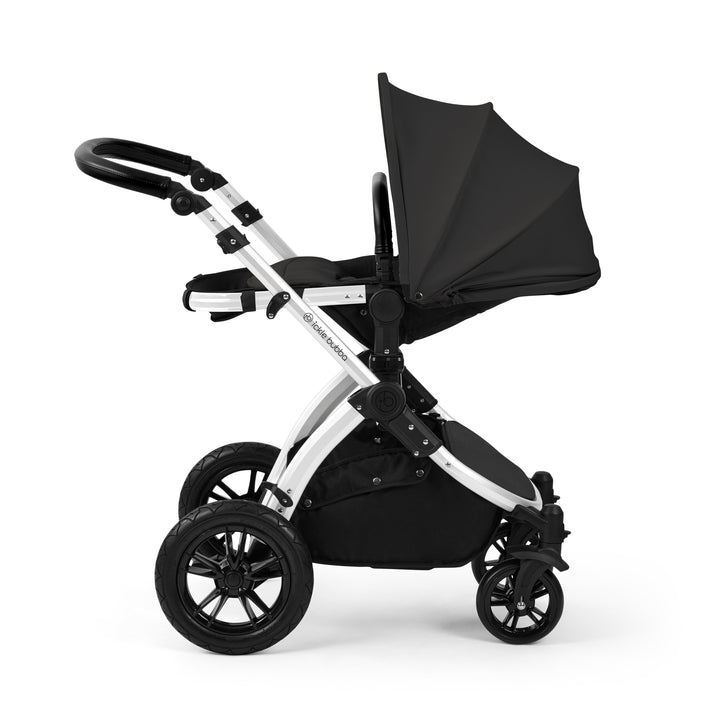 Ickle Bubba Stomp Luxe 12 Piece Maxi-Cosi CabrioFix i-Size Travel System Bundle, Charcoal Grey / Silver - image 9