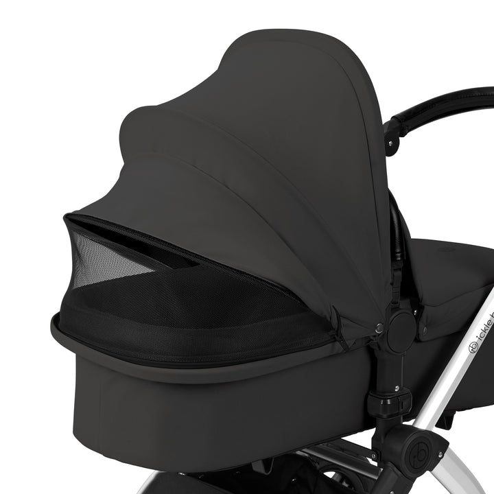Ickle Bubba Stomp Luxe 12 Piece Maxi-Cosi CabrioFix i-Size Travel System Bundle, Charcoal Grey / Silver - image 16