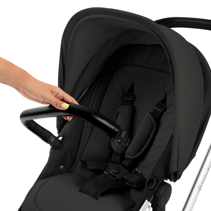 Ickle Bubba Stomp Luxe 12 Piece Maxi-Cosi CabrioFix i-Size Travel System Bundle, Charcoal Grey / Silver - image 17