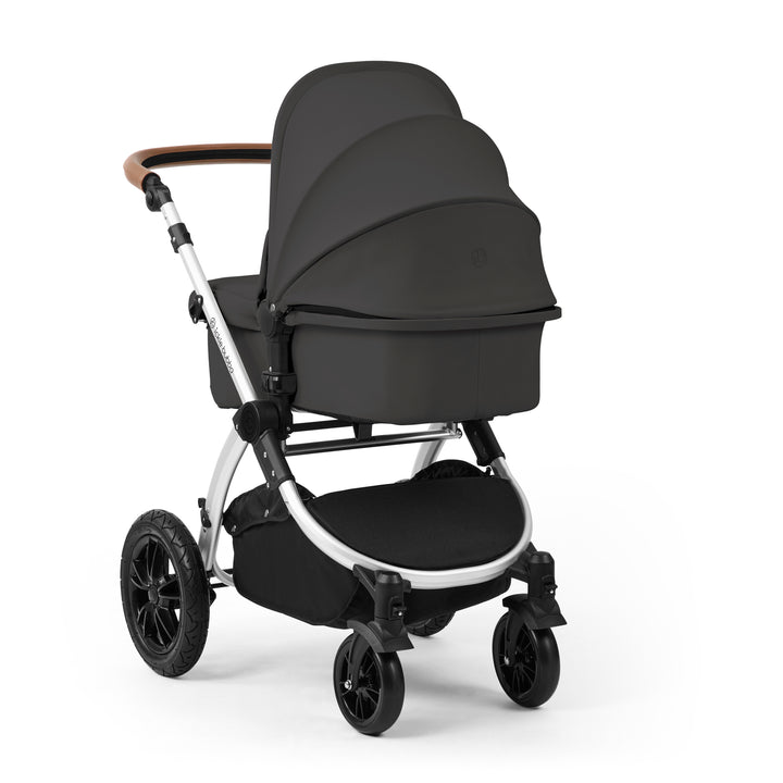 Ickle Bubba Stomp Luxe 12 Piece Maxi-Cosi CabrioFix i-Size Travel System Bundle, Charcoal Grey / Silver - image 4
