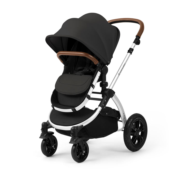 Ickle Bubba Stomp Luxe 12 Piece Maxi-Cosi CabrioFix i-Size Travel System Bundle, Charcoal Grey / Silver - image 5
