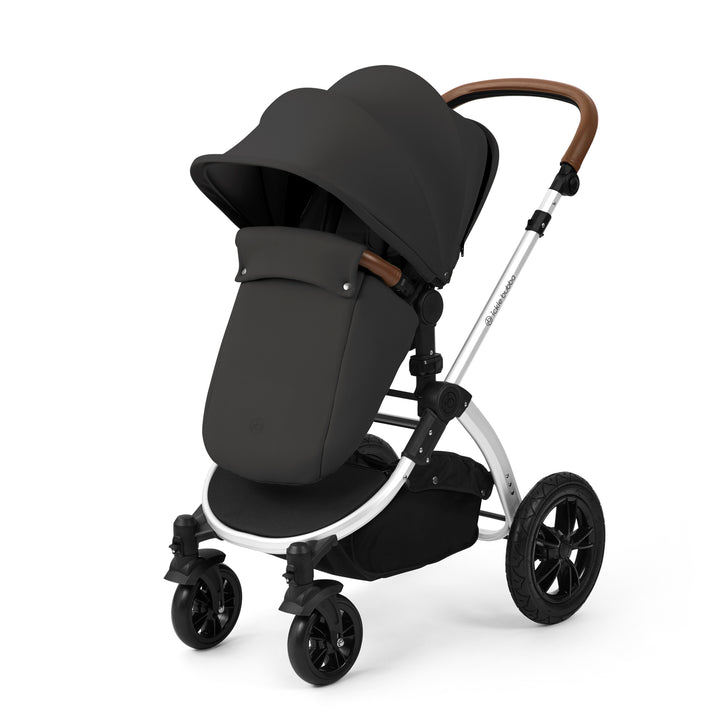 Ickle Bubba Stomp Luxe 12 Piece Maxi-Cosi CabrioFix i-Size Travel System Bundle, Charcoal Grey / Silver - image 6