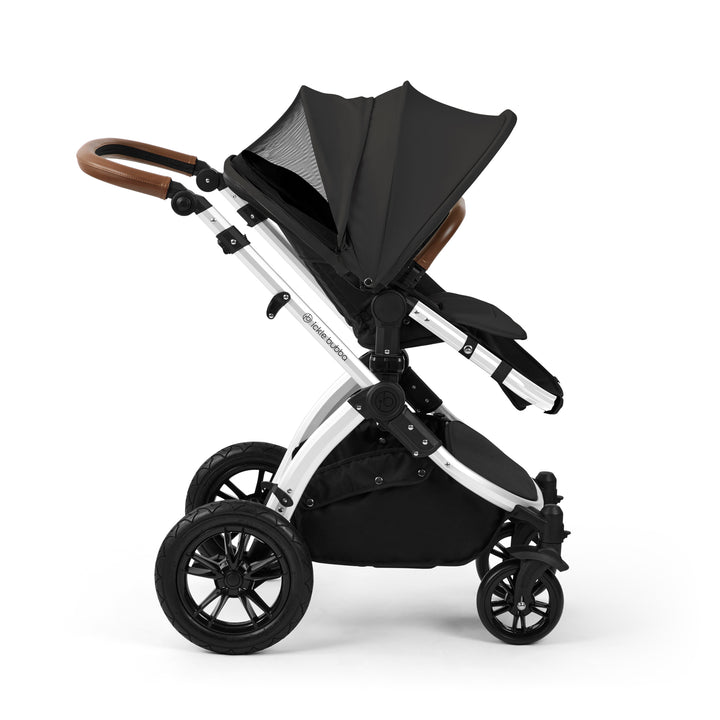 Ickle Bubba Stomp Luxe 12 Piece Maxi-Cosi CabrioFix i-Size Travel System Bundle, Charcoal Grey / Silver - image 8