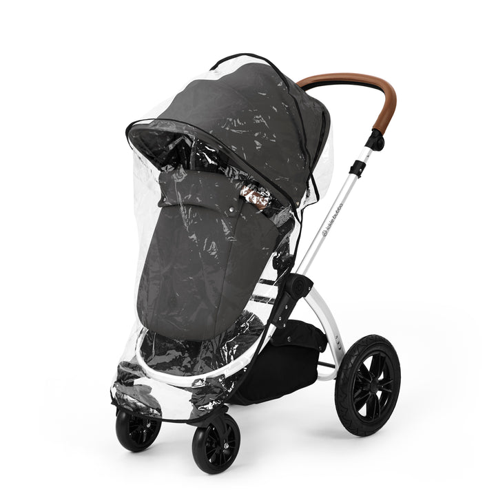 Ickle Bubba Stomp Luxe 12 Piece Maxi-Cosi CabrioFix i-Size Travel System Bundle, Charcoal Grey / Silver - image 20