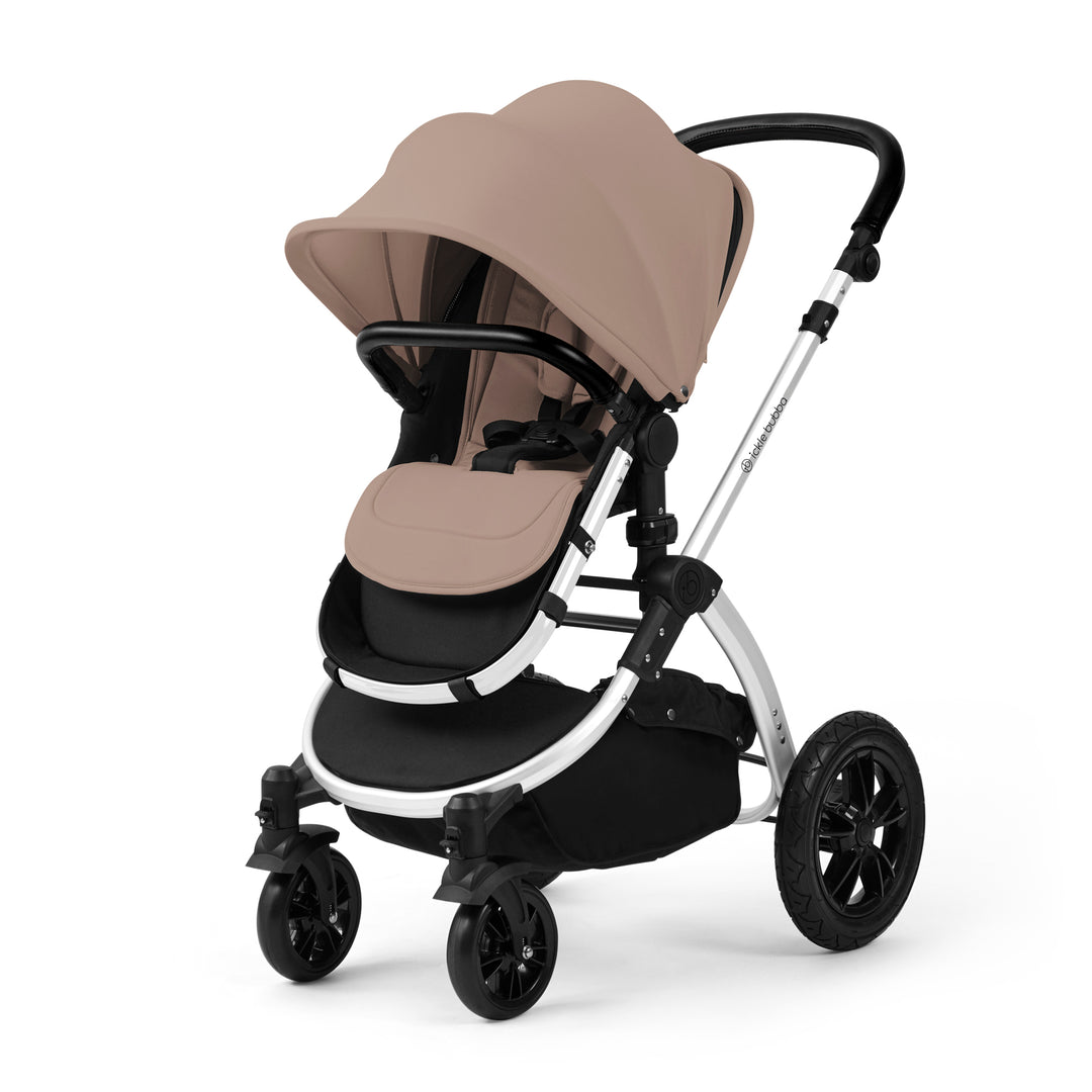 Ickle Bubba Stomp Luxe 12 Piece Maxi-Cosi CabrioFix i-Size Travel System Bundle, Desert / Silver - image 5