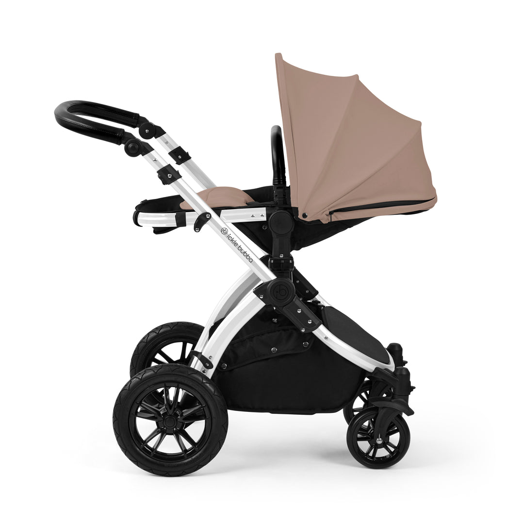 Ickle Bubba Stomp Luxe 12 Piece Maxi-Cosi CabrioFix i-Size Travel System Bundle, Desert / Silver - image 9