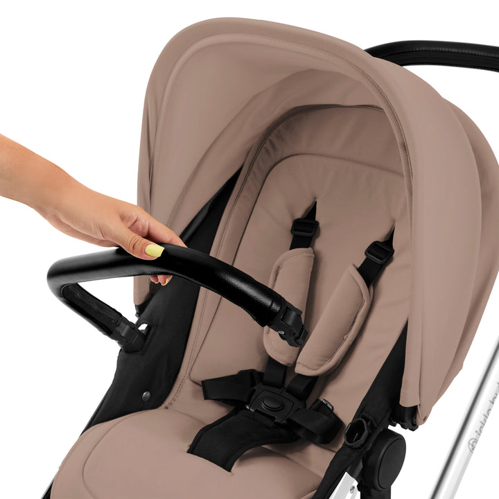 Ickle Bubba Stomp Luxe 12 Piece Maxi-Cosi CabrioFix i-Size Travel System Bundle, Desert / Silver - image 17