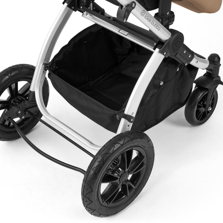 Ickle Bubba Stomp Luxe 12 Piece Maxi-Cosi CabrioFix i-Size Travel System Bundle, Desert / Silver - image 18