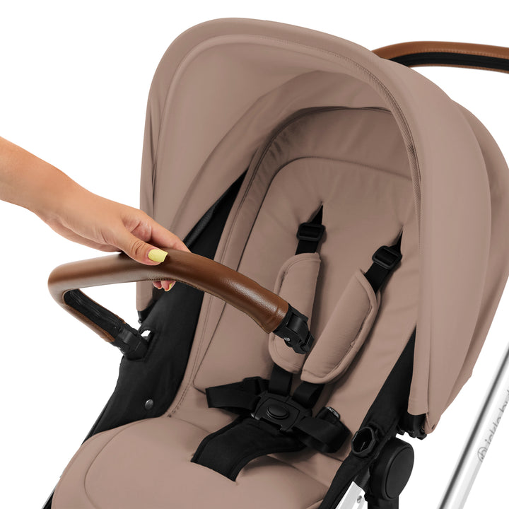 Ickle Bubba Stomp Luxe 12 Piece Maxi-Cosi CabrioFix i-Size Travel System Bundle, Desert / Silver - image 17