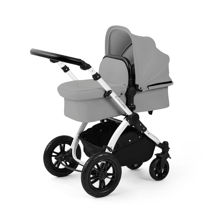 Ickle Bubba Stomp Luxe 12 Piece Maxi-Cosi CabrioFix i-Size Travel System Bundle, Pearl Grey / Silver - image 2