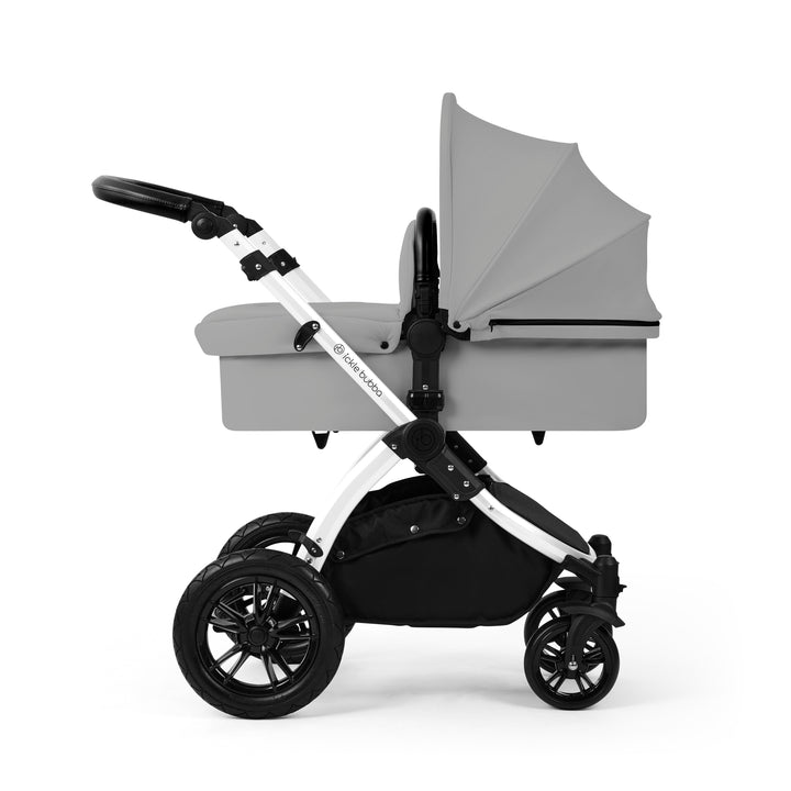 Ickle Bubba Stomp Luxe 12 Piece Maxi-Cosi CabrioFix i-Size Travel System Bundle, Pearl Grey / Silver - image 3