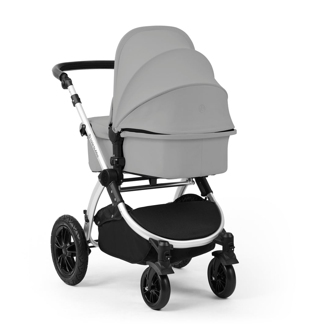 Ickle Bubba Stomp Luxe 12 Piece Maxi-Cosi CabrioFix i-Size Travel System Bundle, Pearl Grey / Silver - image 4