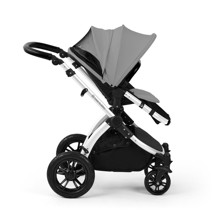 Ickle Bubba Stomp Luxe 12 Piece Maxi-Cosi CabrioFix i-Size Travel System Bundle, Pearl Grey / Silver - image 8