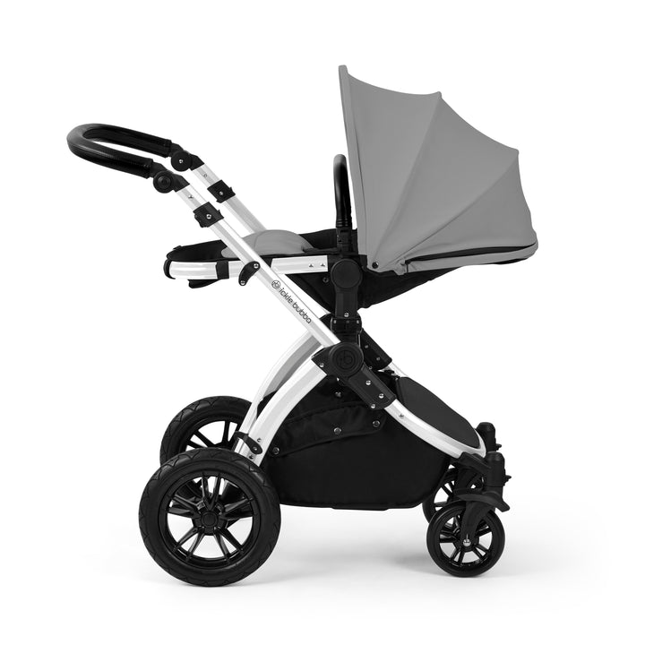 Ickle Bubba Stomp Luxe 12 Piece Maxi-Cosi CabrioFix i-Size Travel System Bundle, Pearl Grey / Silver - image 9