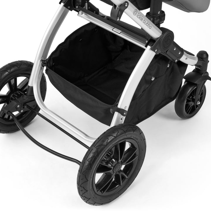 Ickle Bubba Stomp Luxe 12 Piece Maxi-Cosi CabrioFix i-Size Travel System Bundle, Pearl Grey / Silver - image 18