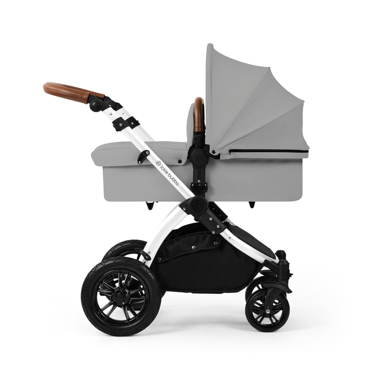 Ickle Bubba Stomp Luxe 12 Piece Maxi-Cosi CabrioFix i-Size Travel System Bundle, Pearl Grey / Silver - image 3