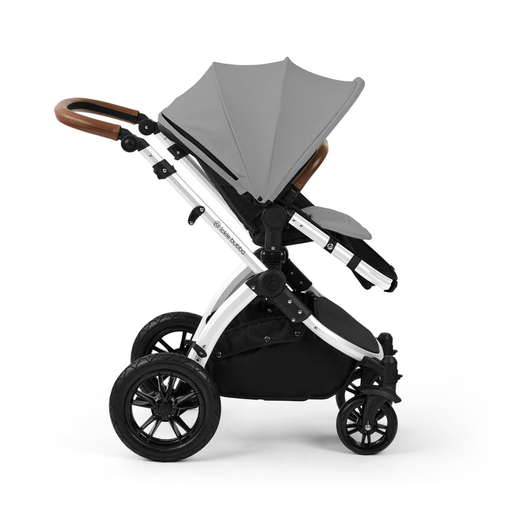 Ickle Bubba Stomp Luxe 12 Piece Maxi-Cosi CabrioFix i-Size Travel System Bundle, Pearl Grey / Silver - image 7