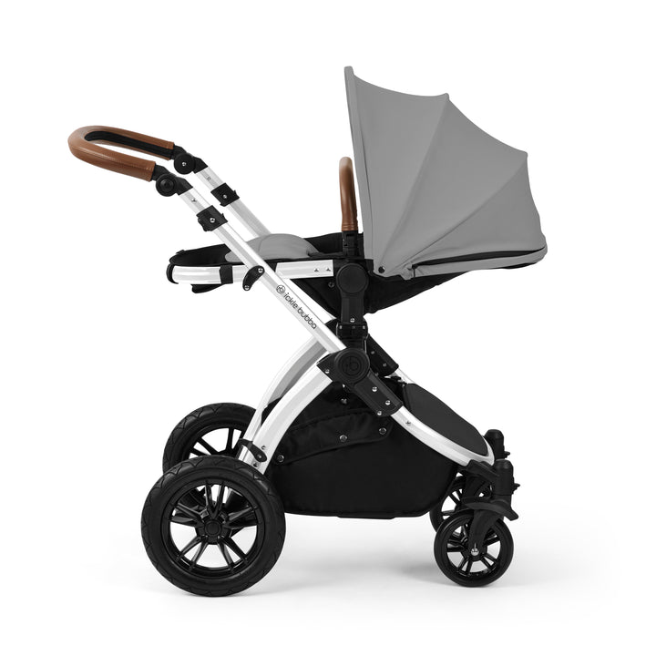 Ickle Bubba Stomp Luxe 12 Piece Maxi-Cosi CabrioFix i-Size Travel System Bundle, Pearl Grey / Silver - image 9