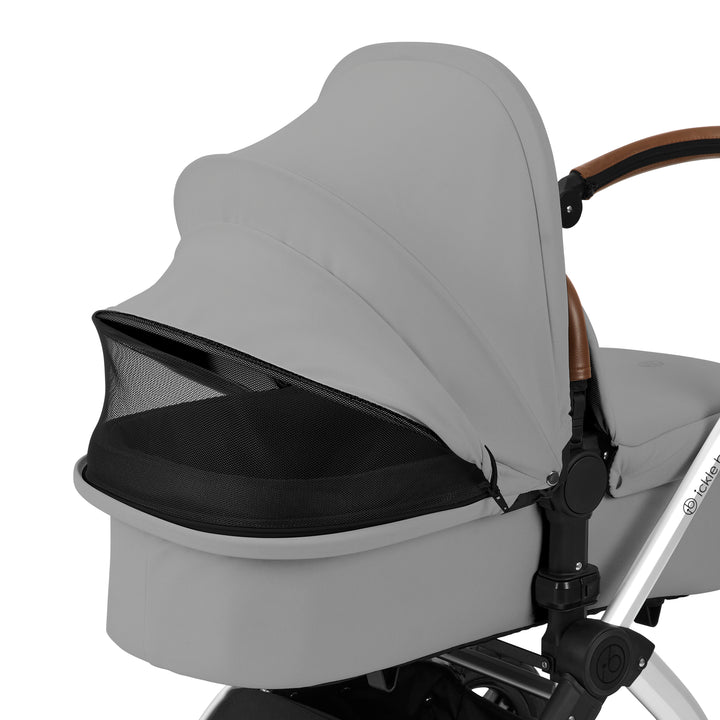 Ickle Bubba Stomp Luxe 12 Piece Maxi-Cosi CabrioFix i-Size Travel System Bundle, Pearl Grey / Silver - image 16