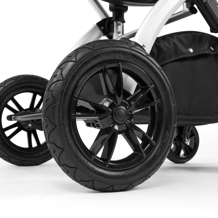 Ickle Bubba Stomp Luxe 12 Piece Maxi-Cosi CabrioFix i-Size Travel System Bundle, Pearl Grey / Silver - image 19