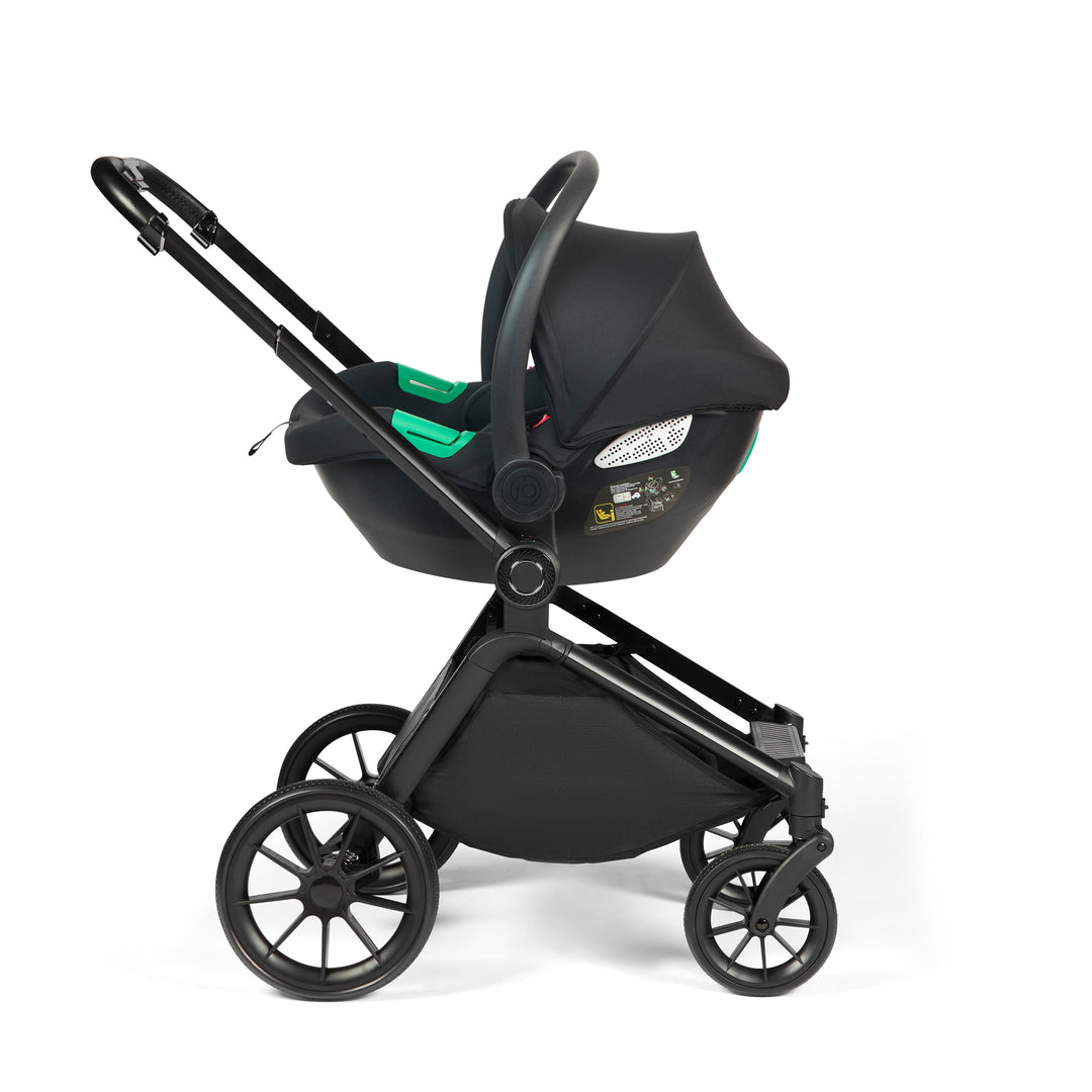 Ickle Bubba Altima 12 Piece Travel System with i-Size Cirrus Car Seat & ISOFIX Base, All Black - image 10