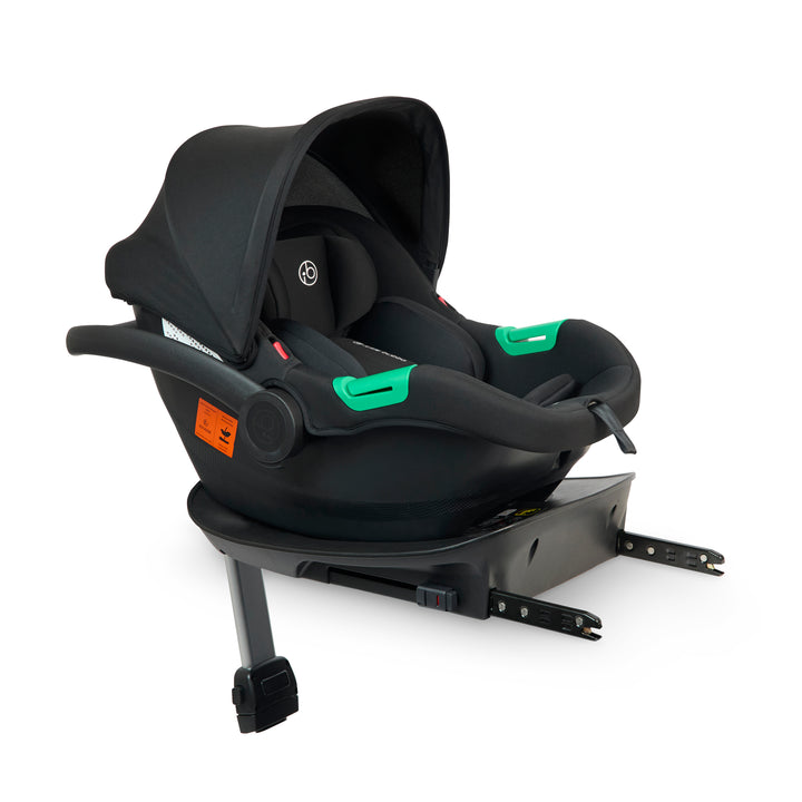 Ickle Bubba Altima 12 Piece Travel System with i-Size Cirrus Car Seat & ISOFIX Base, All Black - image 11