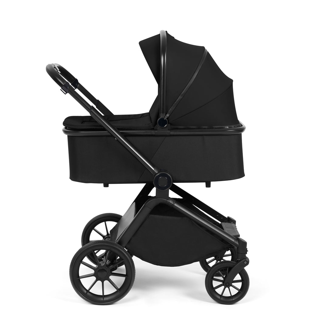 Ickle Bubba Altima 12 Piece Travel System with i-Size Nimbus Car Seat & Spin ISOFIX Base, All Black - image 2