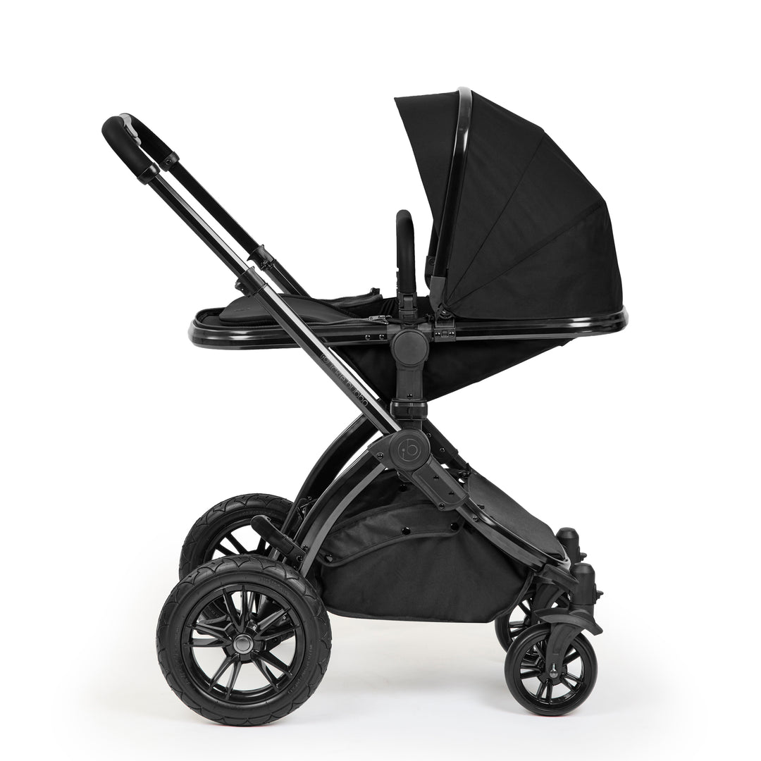 Ickle Bubba Stomp Luxe Elements Edition 12 Piece Pram, Raven - image 9