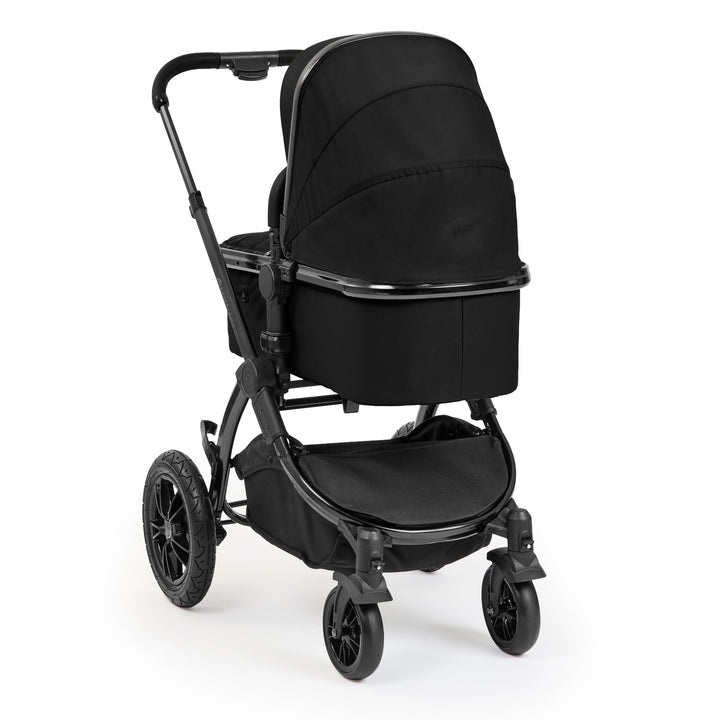 Ickle Bubba Stomp Luxe Elements Edition 15 Piece Travel System with i-Size Nimbus 180° Spin Car Seat & ISOFIX Base, Raven - image 4