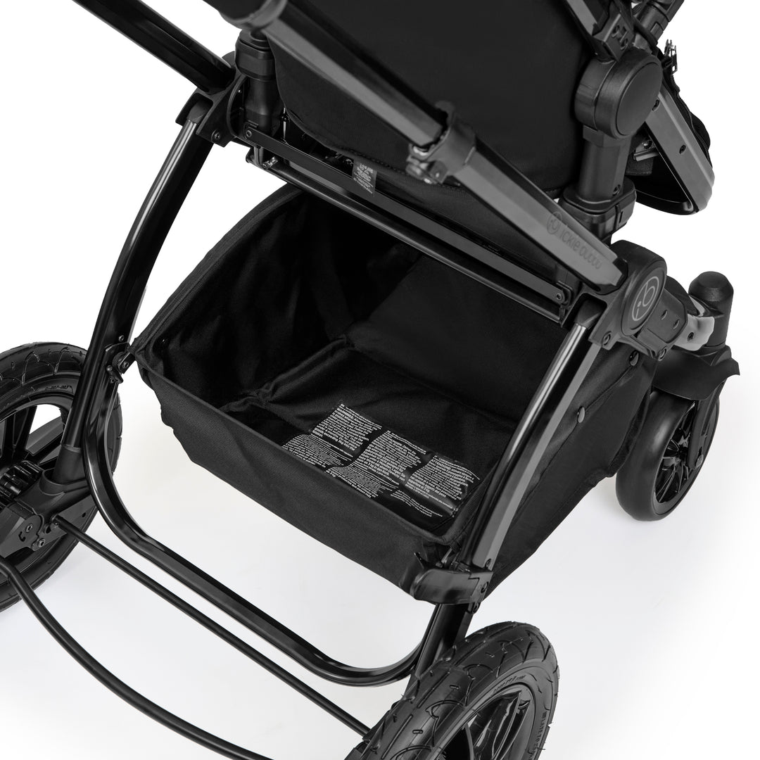 Ickle Bubba Stomp Luxe Elements Edition 15 Piece Travel System with i-Size Nimbus 180° Spin Car Seat & ISOFIX Base, Raven - image 21