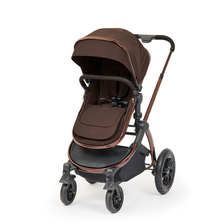 Ickle Bubba Stomp Luxe Elements Edition 15 Piece Travel System with i-Size Nimbus 180° Spin Car Seat & ISOFIX Base, Chestnut - image 6