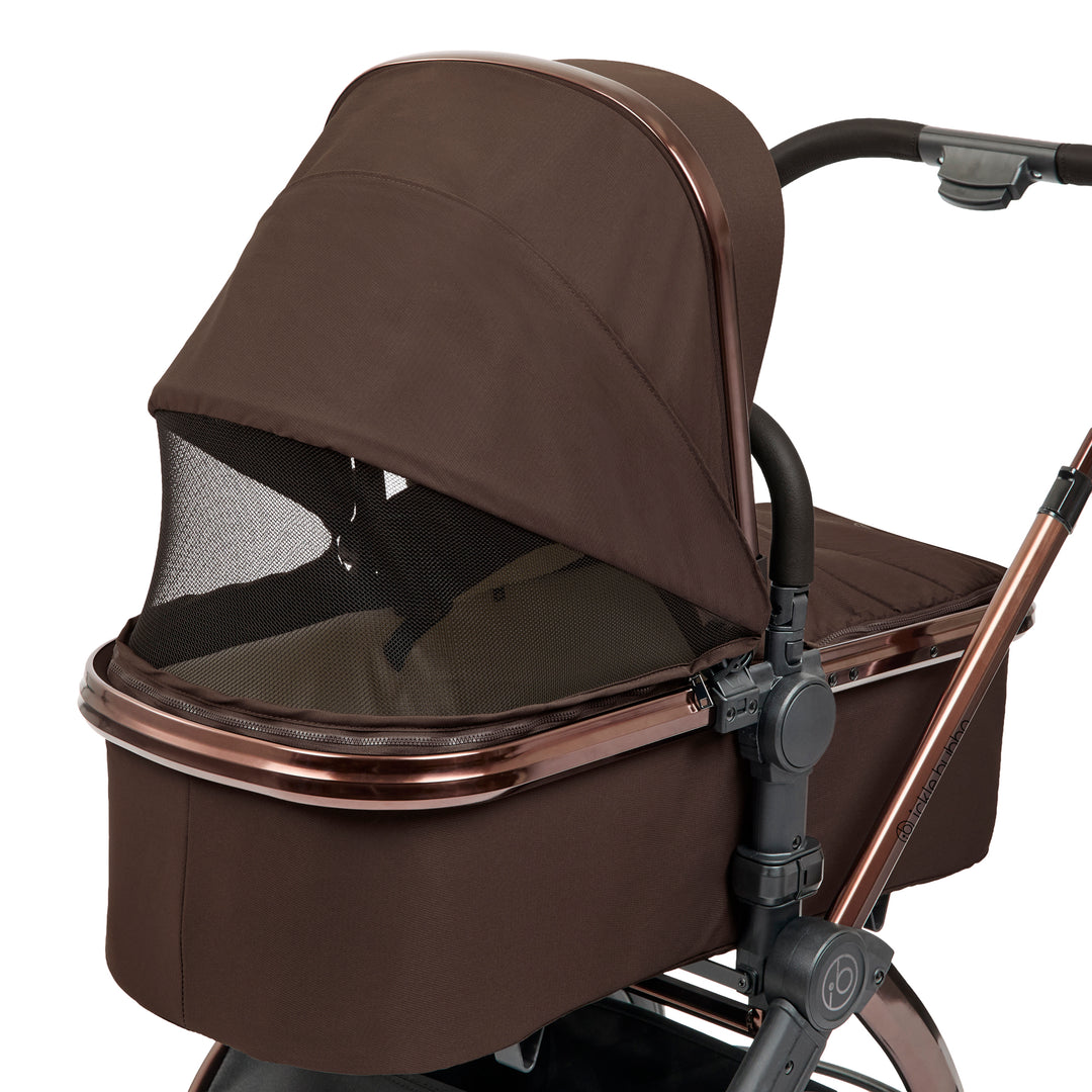 Ickle Bubba Stomp Luxe Elements Edition 15 Piece Travel System with i-Size Nimbus 180° Spin Car Seat & ISOFIX Base, Chestnut - image 15