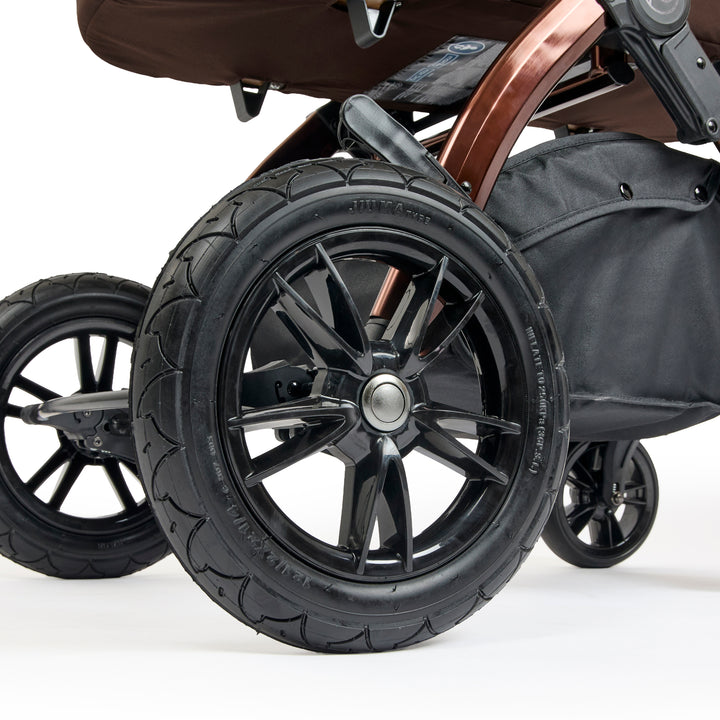 Ickle Bubba Stomp Luxe Elements Edition 15 Piece Travel System with i-Size Nimbus 180° Spin Car Seat & ISOFIX Base, Chestnut - image 22
