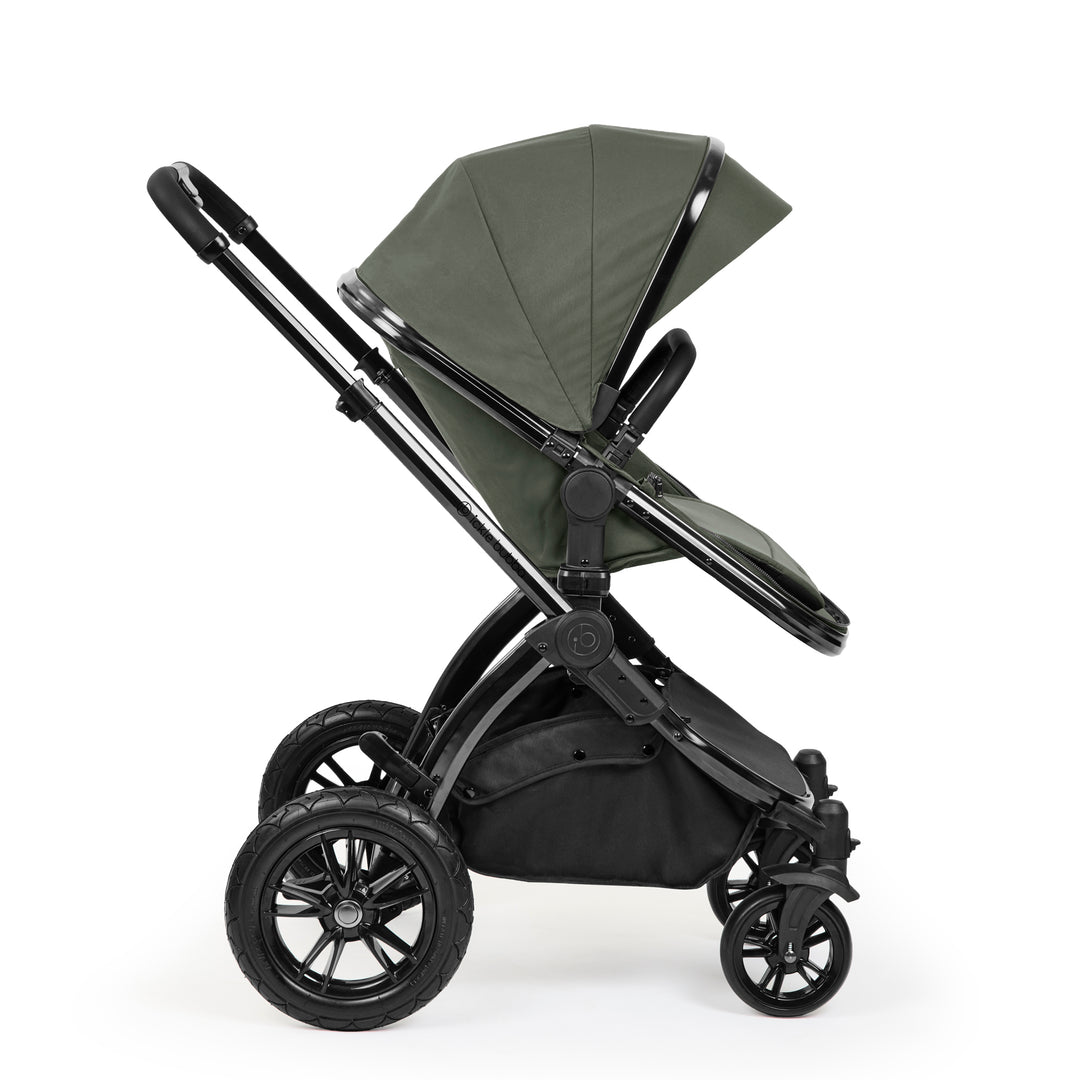 Ickle Bubba Stomp Luxe Elements Edition 15 Piece Travel System with i-Size Nimbus 180° Spin Car Seat & ISOFIX Base, Forest - image 7