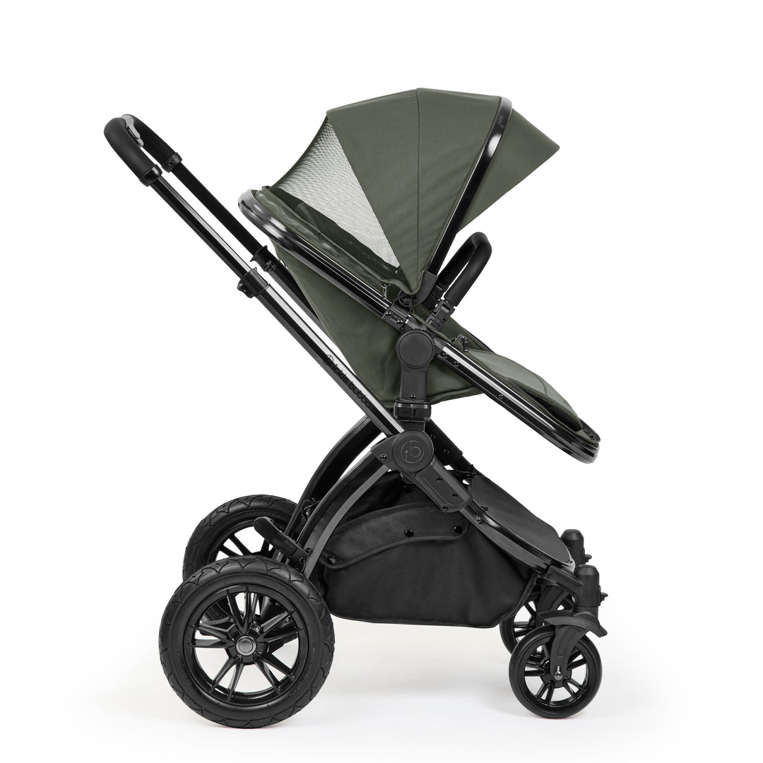Ickle Bubba Stomp Luxe Elements Edition 15 Piece Travel System with i-Size Nimbus 180° Spin Car Seat & ISOFIX Base, Forest - image 8