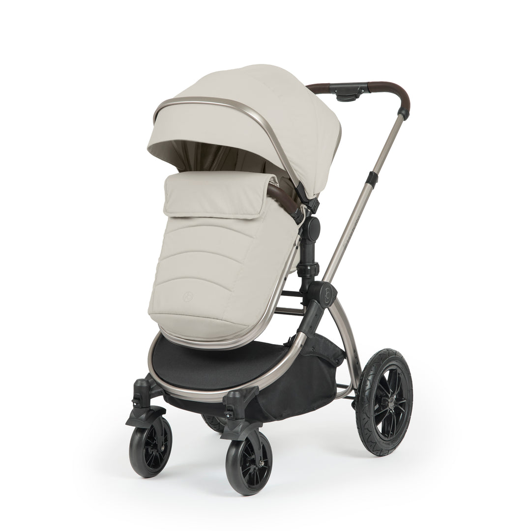 Ickle Bubba Stomp Luxe Elements Edition 15 Piece Travel System with i-Size Nimbus 180° Spin Car Seat & ISOFIX Base, Moonbeam - image 5