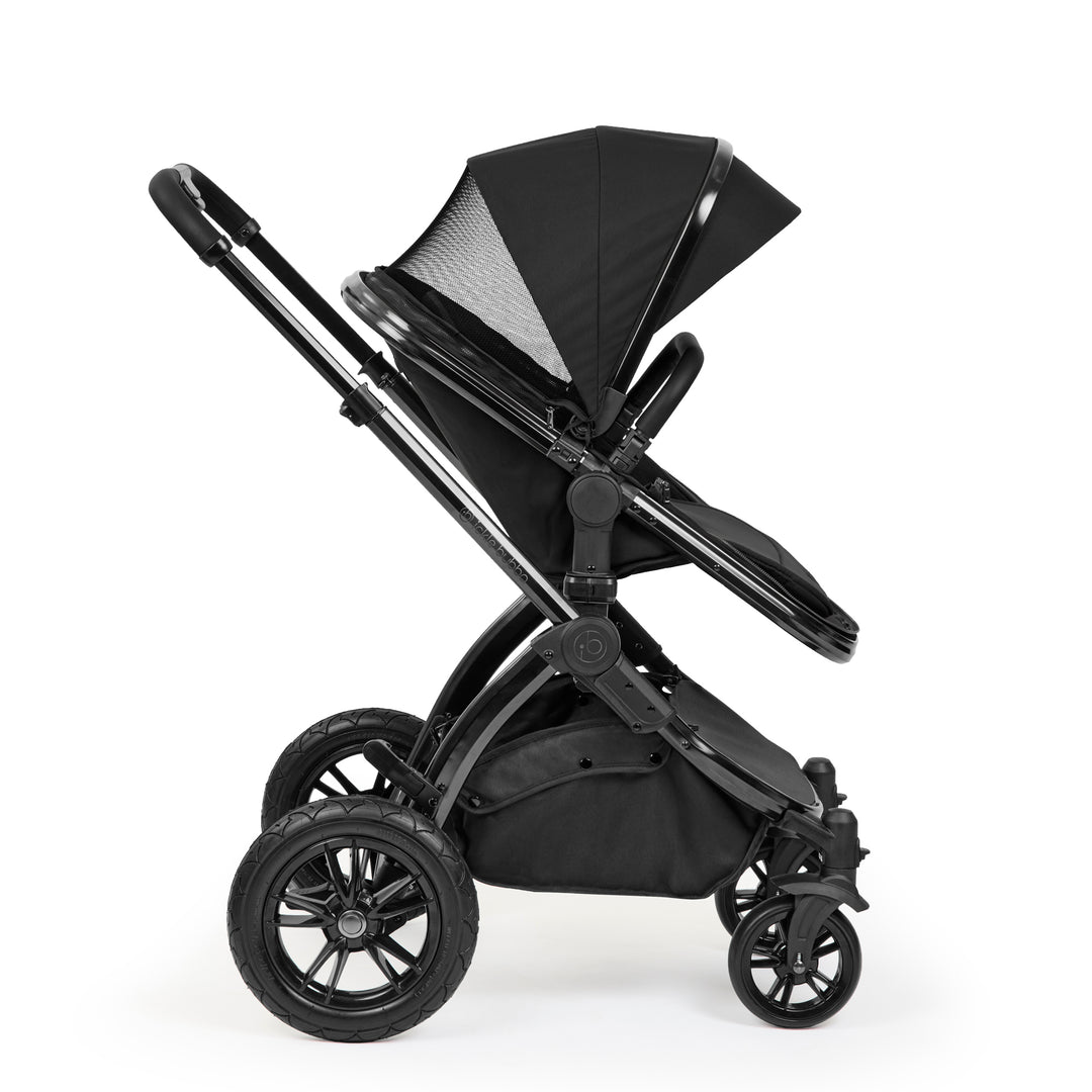 Ickle Bubba Stomp Luxe Elements Edition 16 Piece Travel Bundle with Nimbus i-Size 180° Spin and Radial i-Size Plus 360° Spin Car Seats & ISOFIX Bases, Raven - image 8