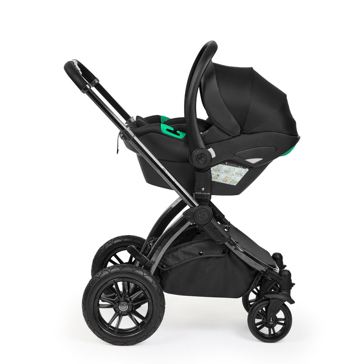 Ickle Bubba Stomp Luxe Elements Edition 16 Piece Travel Bundle with Nimbus i-Size 180° Spin and Radial i-Size Plus 360° Spin Car Seats & ISOFIX Bases, Raven - image 10