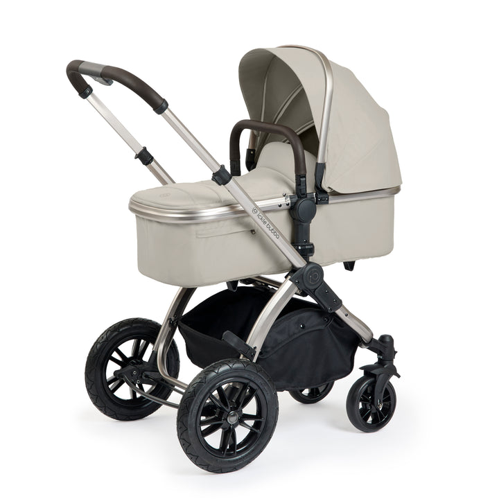 Ickle Bubba Stomp Luxe Elements Edition 16 Piece Travel Bundle with Nimbus i-Size 180° Spin and Radial i-Size Plus 360° Spin Car Seats & ISOFIX Bases, Moonbeam - image 2